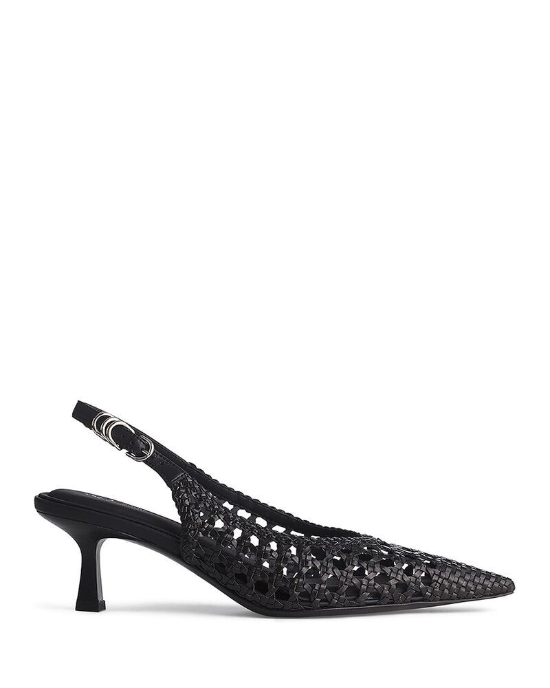 ラグアンドボーン レディース シューズ パンプス rag bone Womens Brynn Slingback Woven Pumps Black Woven ブラック