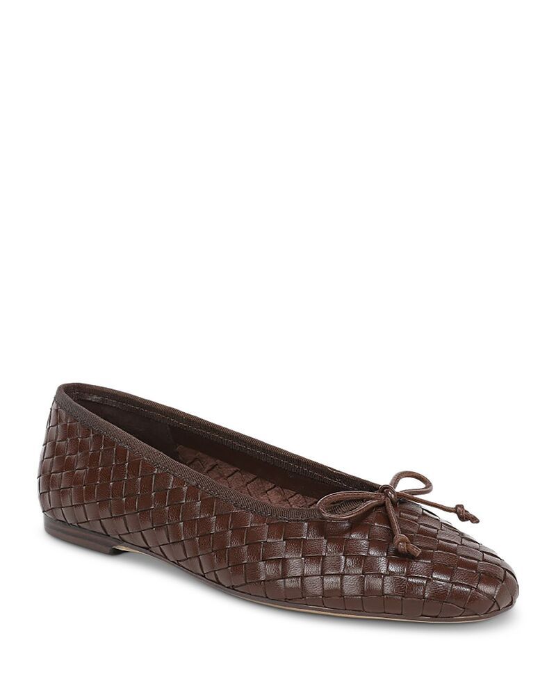 サムエデルマン レディース シューズ パンプス レザー Sam Edelman Womens Ruthie Leather Ballet Flats Terazzo Brown ブラウン
