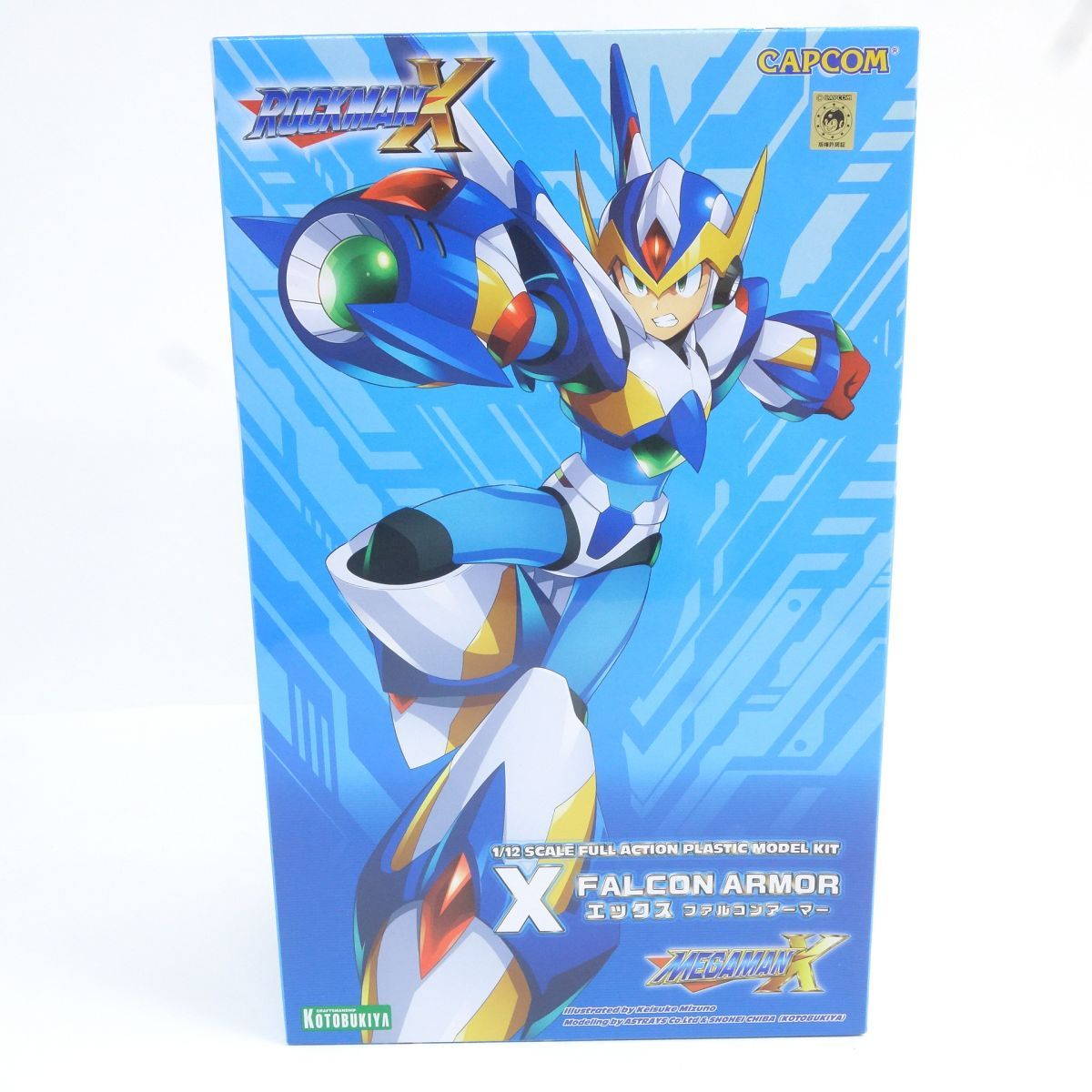 【未組立】 コトブキヤ ロックマンX ファルコンアーマー 1/12 プラモデル ※内袋未開封