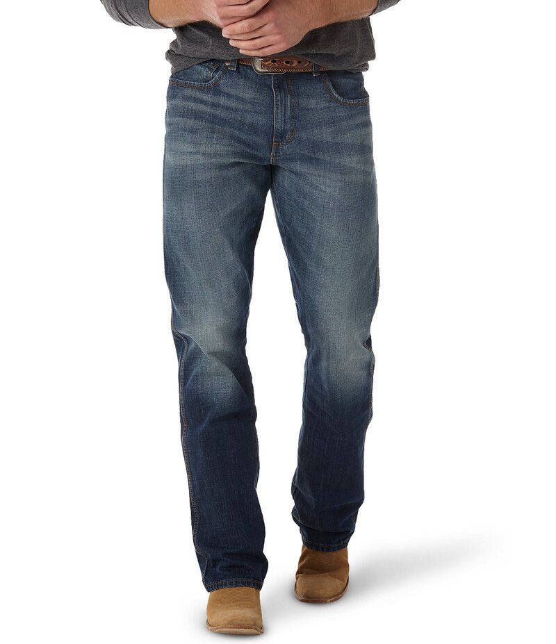 ラングラー メンズ ボトムス デニムパンツ リラックスフィット ブーツカット ブーツ ジーンズ WranglerR RetroR Jackson Hole Relaxed Fit Bootcut Je