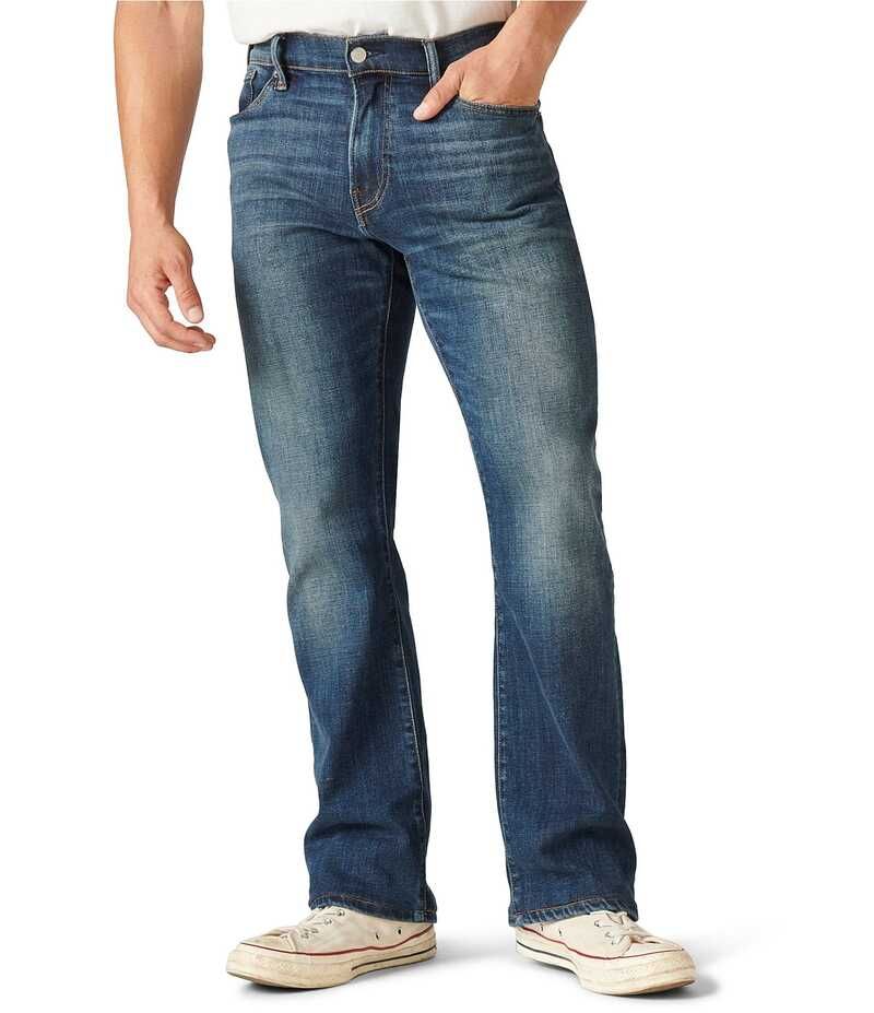 ラッキーブランド メンズ ボトムス デニムパンツ ブーツカット ブーツ ジーンズ Lucky Brand 383 COOLMAXR Stretch Bootcut Fit Jeans Bridgen
