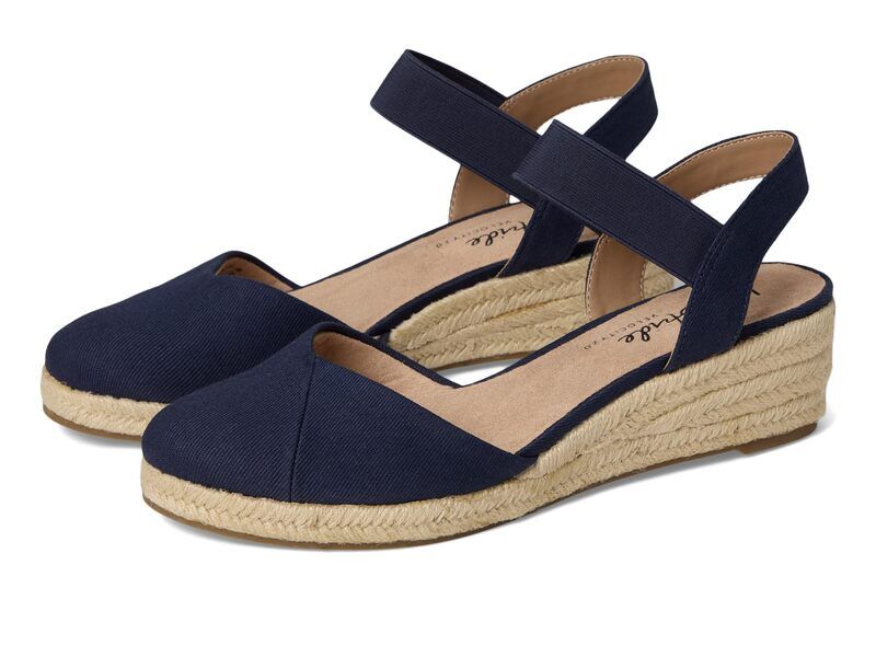 ライフストライド レディース シューズ スニーカー LifeStride Kimmie Wedgespadrilles Lux Navy ネイビー