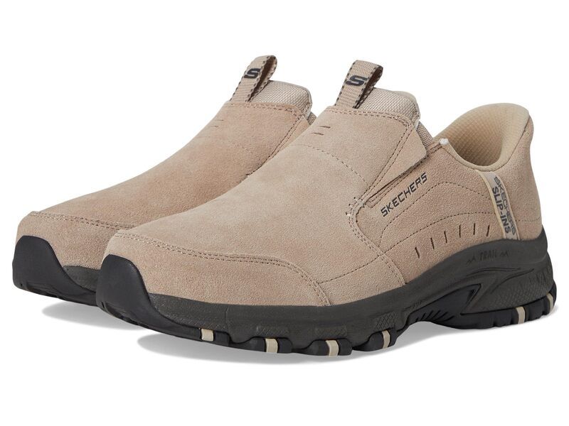スケッチャーズ メンズ シューズ スニーカー SKECHERS Hillcrest Cedaroot Hands Free Slipin Tan タン