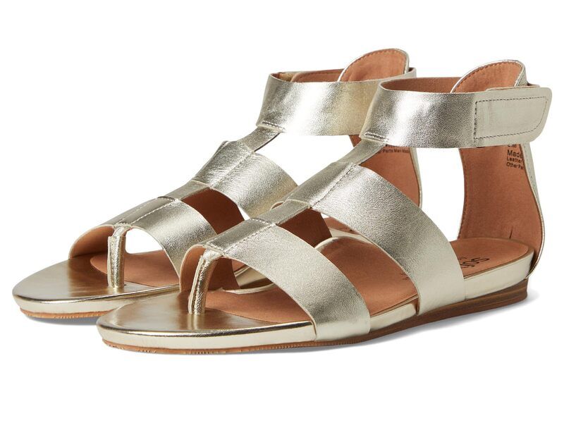 ソフトウォーク レディース シューズ サンダル SoftWalk Cabo Champagne シャンパン