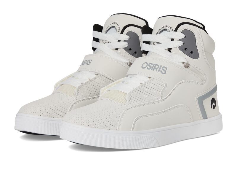 オサイラス メンズ シューズ スニーカー Osiris Rize Ultra BoneGreyWhite ホワイト