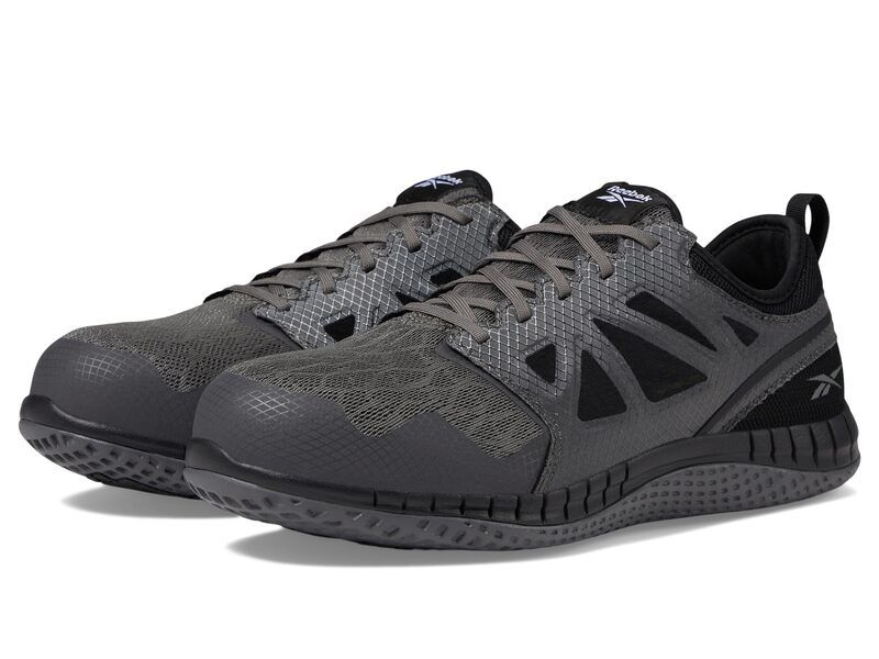 リーボック メンズ シューズ スニーカー プリント Reebok Work Zprint Work Dark GreyBlack ブラック