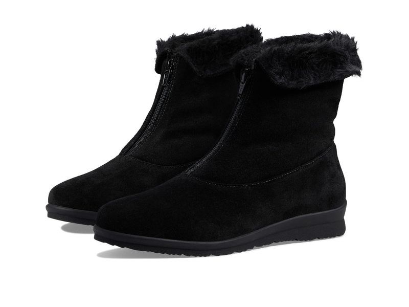 ダイビッドテイト レディース シューズ ブーツ・レインブーツ David Tate Planet Black Suede ブラック