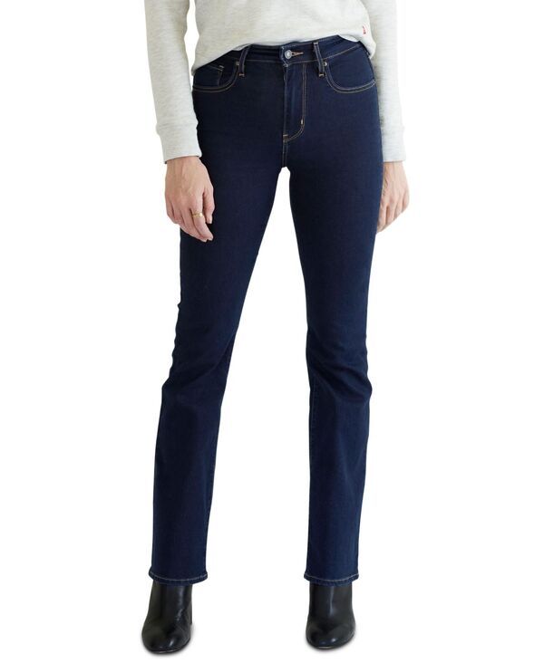 リーバイス レディース シューズ ブーツ・レインブーツカット ジーンズ ハイウエスト Levis 725 HighWaist Classic Stretch 32 Bootcut Jeans Cast