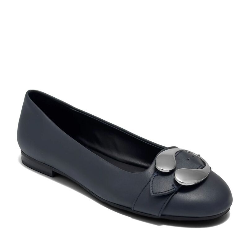 エアロソールズ レディース シューズ サンダル Aerosoles Paradise WomenslipOn Ballet Flats Navy ネイビー