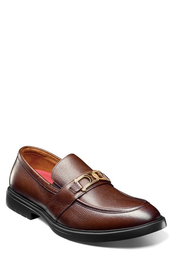 ステイシーアダムス メンズ シューズ ローファー Stacy Adams Todridge Apron Toe Bit Loafer Brown Tumble ブラウン
