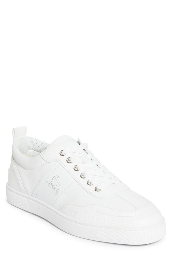 クリスチャン・ルブタン メンズ シューズ スニーカー Christian Louboutin Retero Sneaker White ホワイト