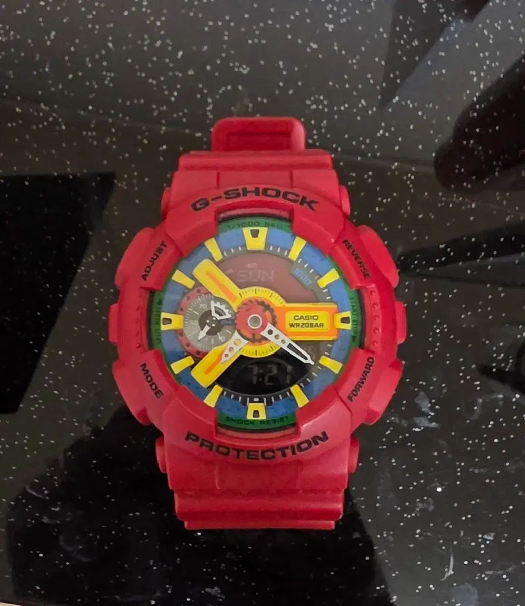 G-SHOCK BIG FACE レッド