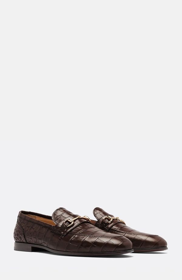 スカロッソ メンズ シューズ ローファー SCAROSSO Alessandro Loafers Dark Brown ブラウン