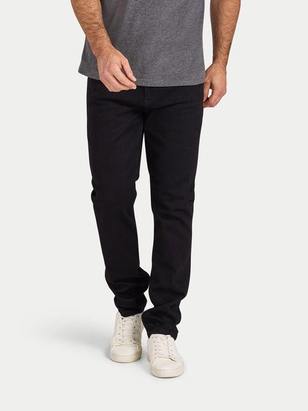 ライジングブル メンズ ボトムス デニムパンツ レギュラーフィット Raging Bull Regular Fit Jean Black ブラック