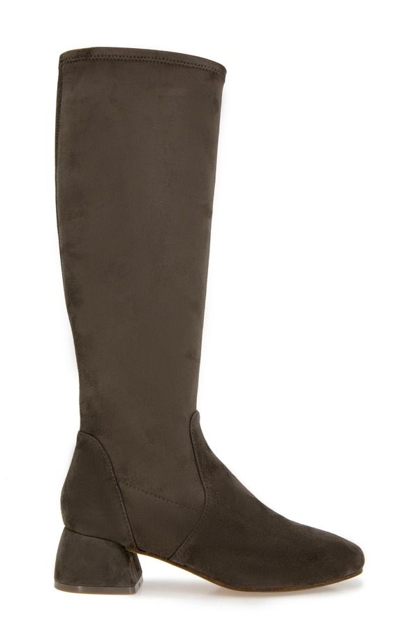 ジェントルソウルズ レディース シューズ ブーツ・レインブーツ Gentle Souls by Kenneth Colemma Stretch Knee High Boot Shitake Suede