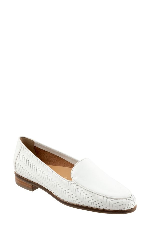 トロッターズ レディース シューズ スリッポン・ローファー Trotters Lyric Loafer White ホワイト