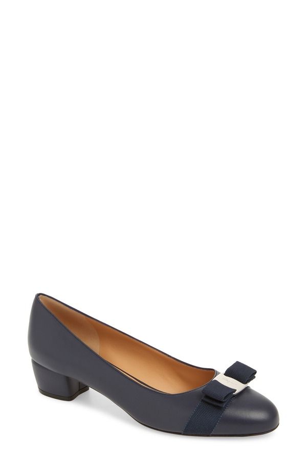フェラガモ レディース シューズ パンプス FERRAGAMO Vara Soft Pump Midnight