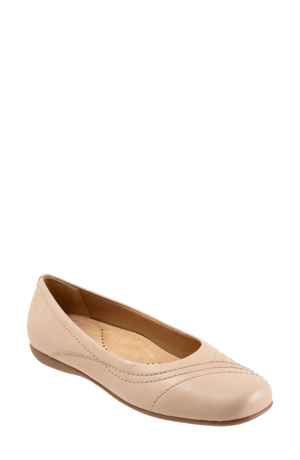 トロッターズ レディース シューズ パンプス Trottersasha Square Toe Flat Beige ベージュ