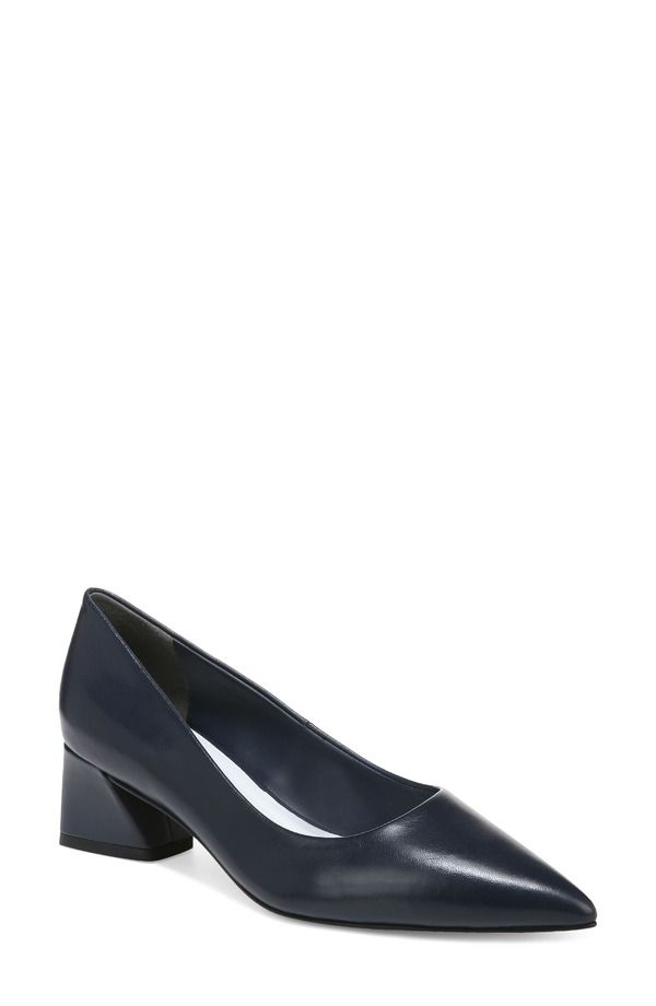 フランコサルト レディース シューズ ヒール Franco Sarto Racer Pointed Toe Pump Navy ネイビー