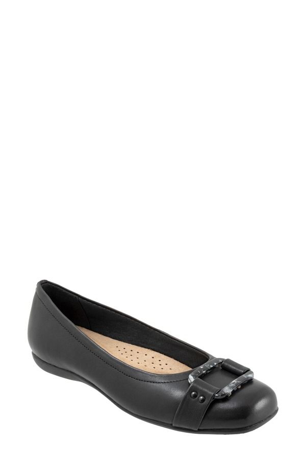 トロッターズ レディース シューズ パンプス Trottersizzle Signature Flat Multiple Widths Available Black Black ブラック