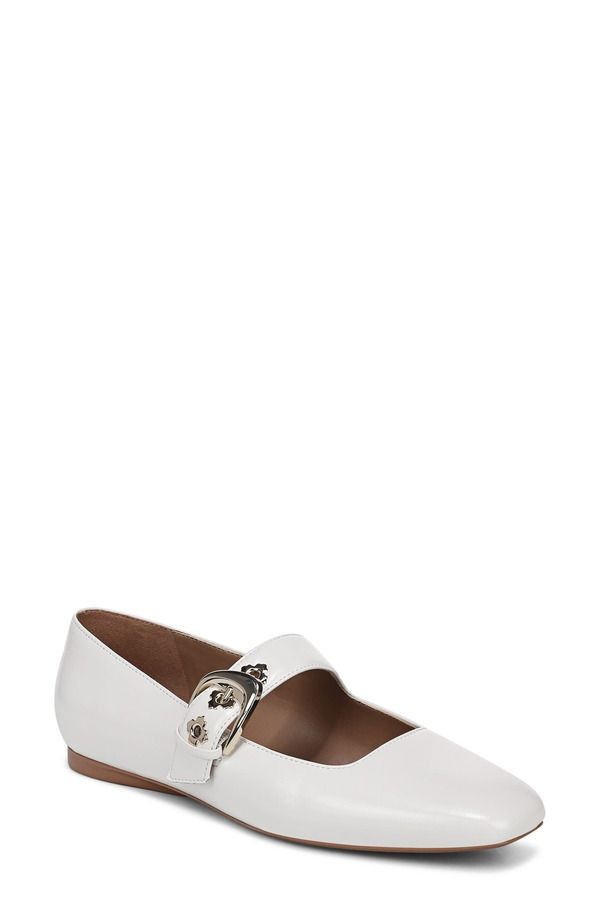 ナチュライザー レディース シューズ パンプス Naturalizer Cosmic Mary Jane Flat Warm White ホワイト