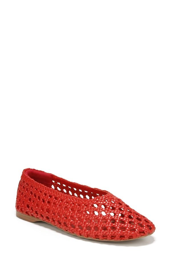 サムエデルマン レディース シューズ パンプス Sam Edelman Shira Knotted Flat Red レッド