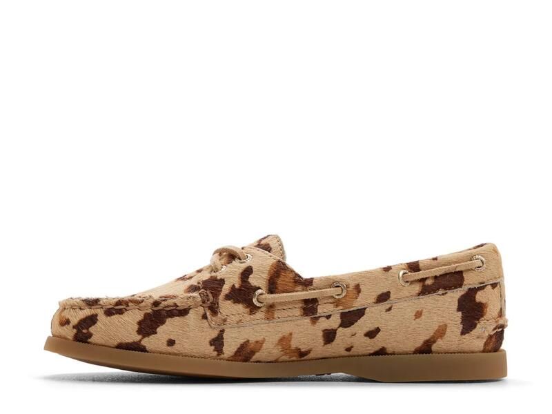 スペリー レディース シューズ SperryAuthentic Original 2Eye Boat Shoe Brown Calf Hair Leather ブラウン
