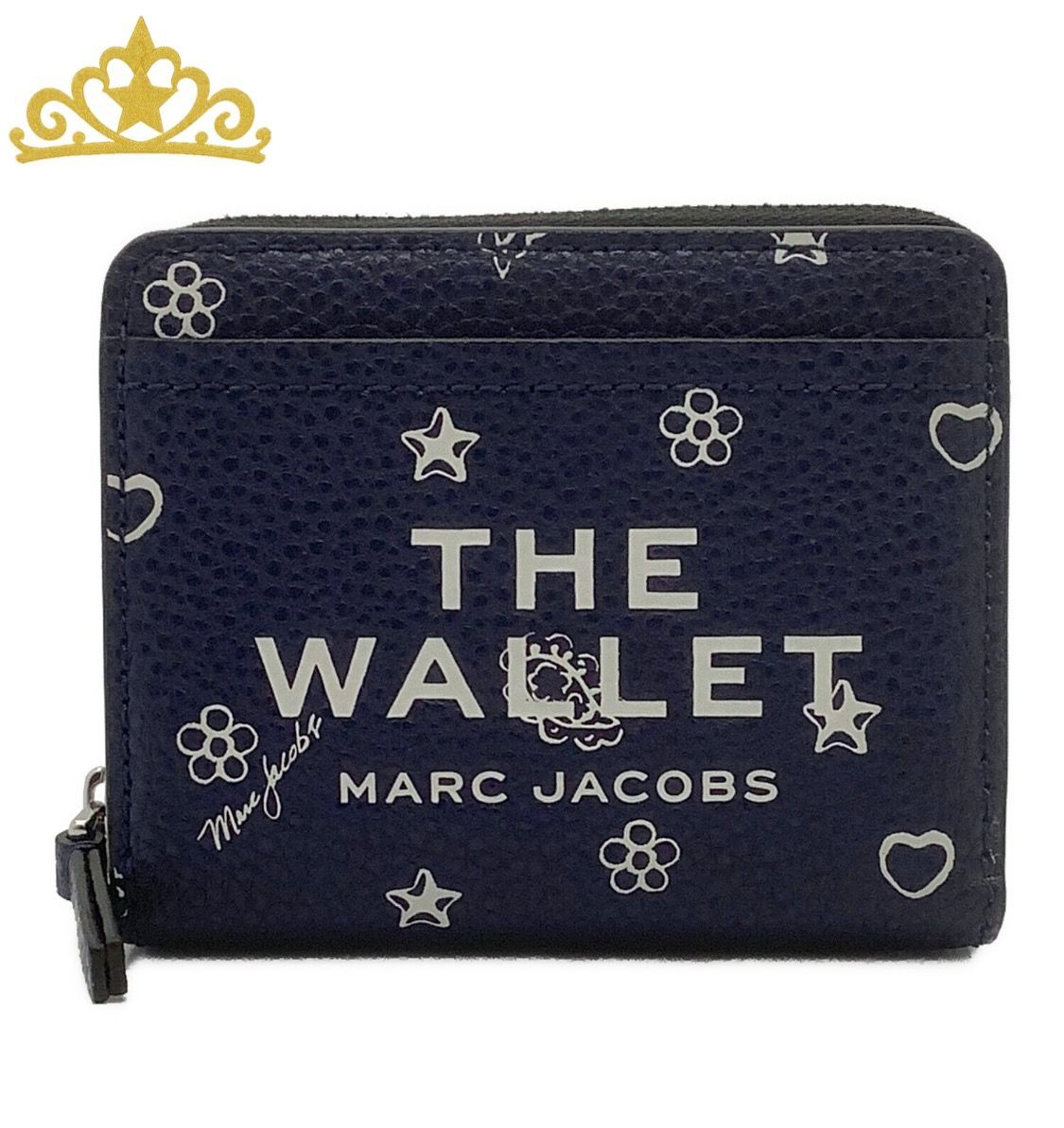 MARC JACOBS The Bandana ミニ レザー コンパクトウォレット マークジェイコブス 財布