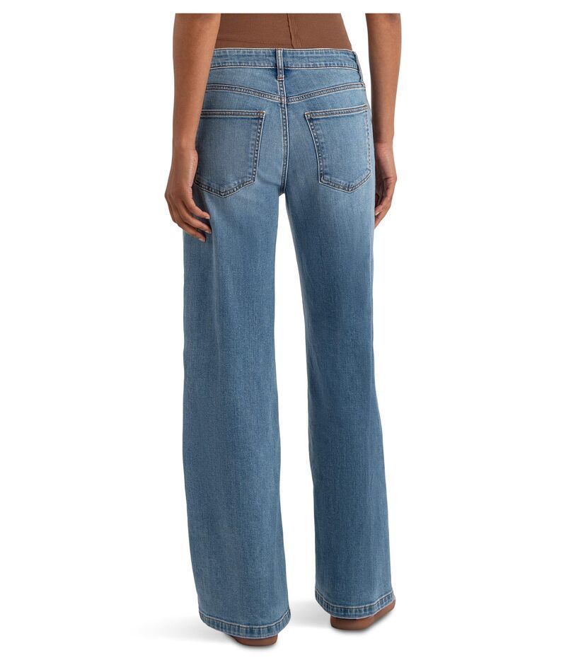 カットフロムザクロス レディース ボトムス デニムパンツ ストレート KUT from the Kloth Jodi HighRise Straight Leg Front Panels Clean