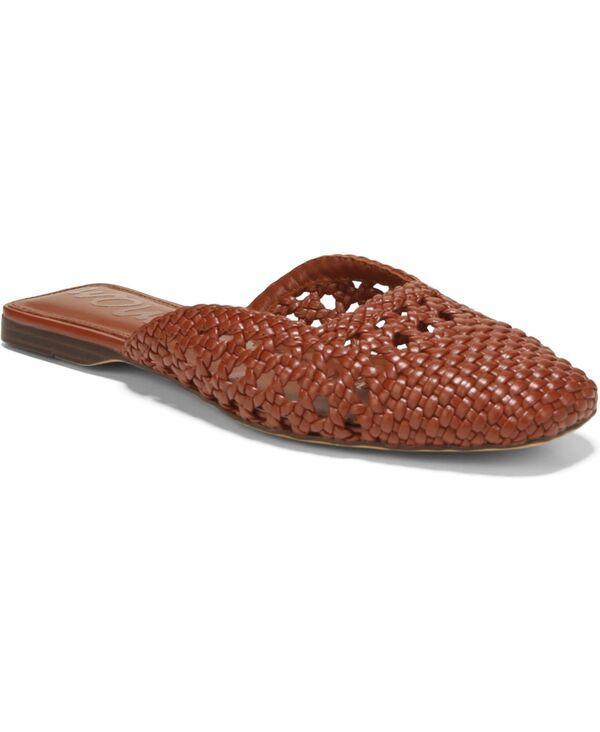 サムエデルマン レディース シューズ スリッポン・ローファー Sam Edelman Womens Nola SlipOn Mule Flats Brandy Brown Leather ブラウン
