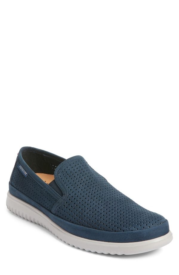 メフィスト メンズ シューズ スリッポン・ローファー Mephisto Tiago Perforated Loafer Nvy Spb 19