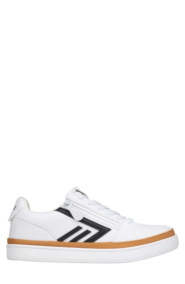 ビリーフットウェア メンズ シューズ スニーカー BILLY Footwear Classic Low Double Zip Sneaker WhiteBlack ホワイト