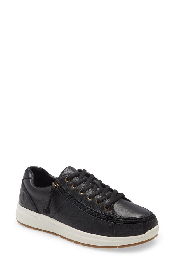 ビリーフットウェア メンズ シューズ スニーカー BILLY Footwear Comfort Low Zip Around Sneaker Black ブラック