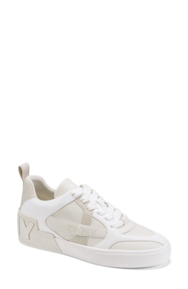 ダナ キャラン ニューヨーク レディース シューズ スニーカー DKNY Magdelena Sneaker Soft White White ホワイト 29,770円