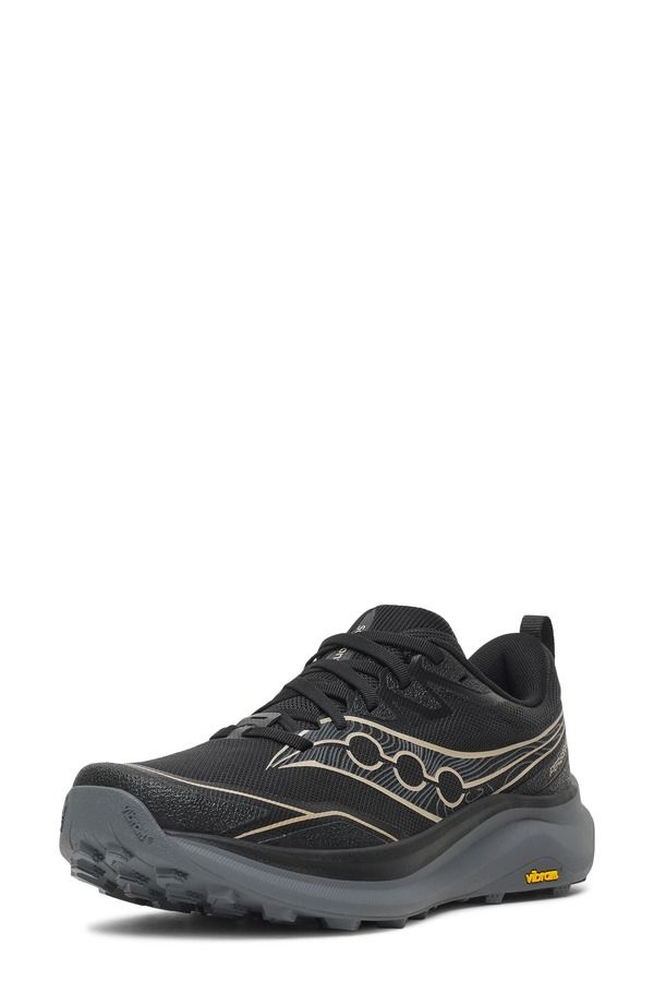サッカニー レディース シューズ スニーカー Saucony Peregrine 16 Trail Shoe Black Carbon ブラック