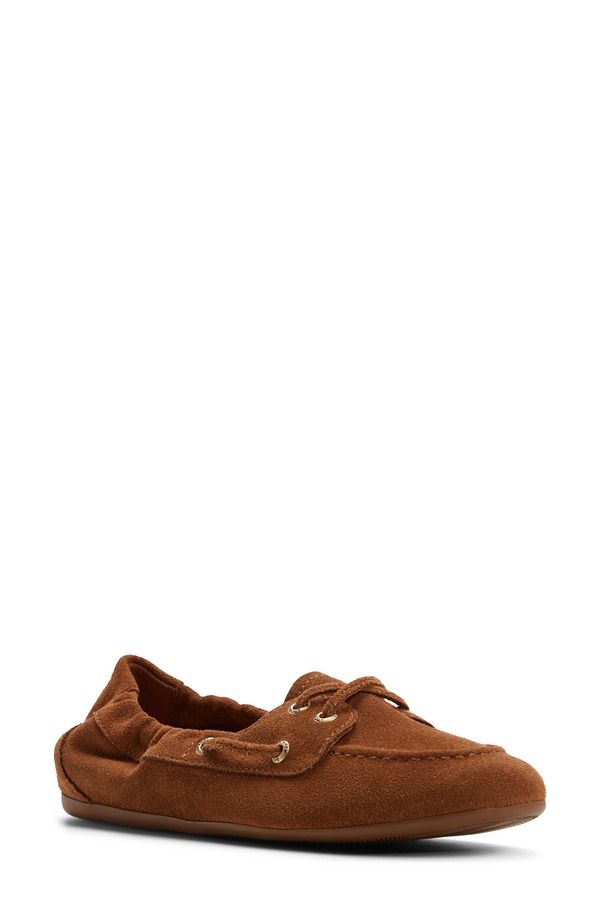 スペリー レディース シューズ スリッポン・ローファー Sperry Slim Sail Boat Shoe Tan タン