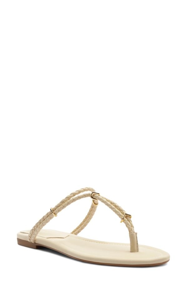 シュッツ レディース シューズ サンダル Schutz Cordelia Braided Strap Sandal Egg Shell