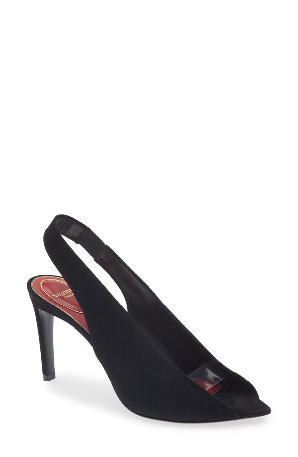 ヴァレンティノ レディース シューズ サンダル Valentino Garavani Rvl Slingback Sandal Black ブラック