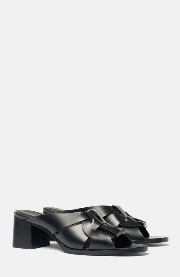スカロッソ レディース シューズ サンダル SCAROSSO Aida Sandals Black Calf ブラック