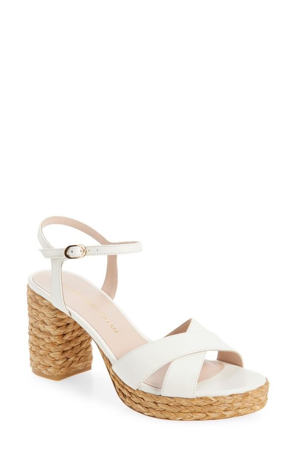 スチュアート ワイツマン レディース シューズ サンダル プラットフォーム Stuart Weitzman Dayna Platform 80 Sandal Cream Smooth Caf Rafi