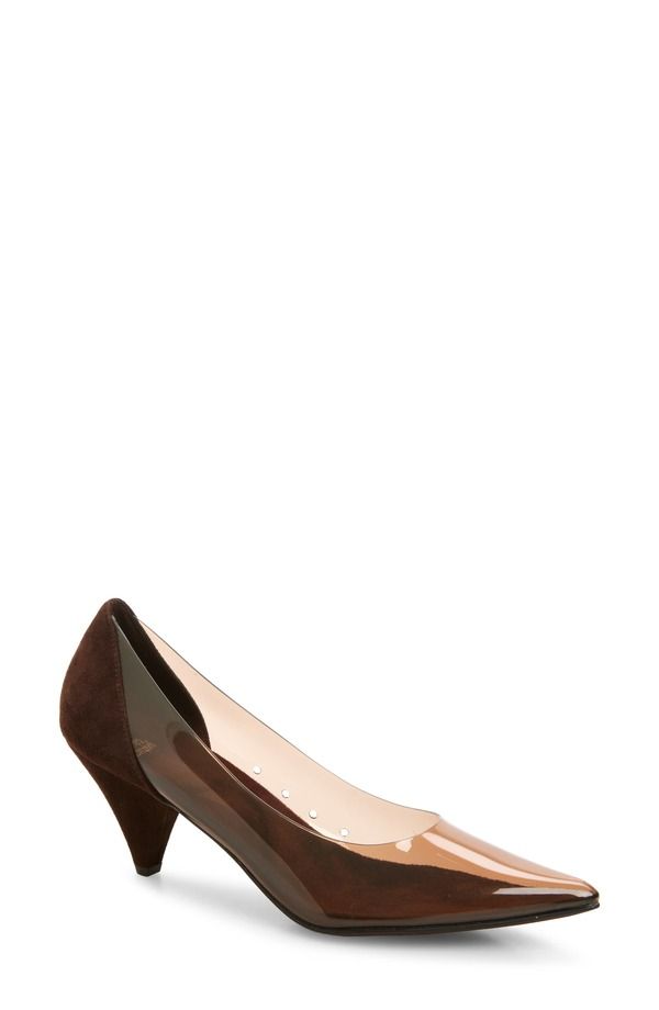 ジェフリー キャンベル レディース シューズ ヒール Jeffrey Campbell Graphix Pointed Toe Pump Coffee Suede Combo コーヒー