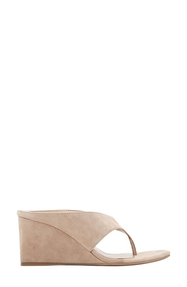 マーク・フィッシャー レディース シューズ サンダル Marc Fisher LTD Udena Wedge Flip Flop Medium Natural 2