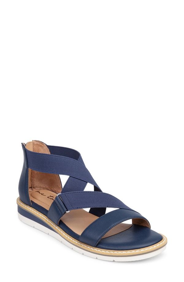 ミートゥー レディース シューズ ヒール サンダル Me Too Alisa Strappy Sandal Navy ネイビー