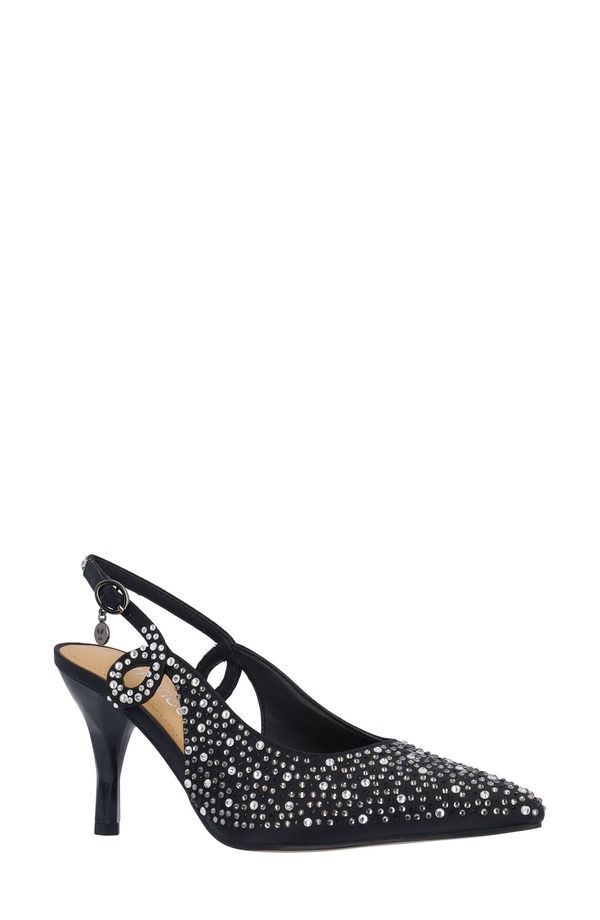 ジェイレニー レディース シューズ パンプス J Rene Viviene Slingback Pointed Toe Pump Black ブラック