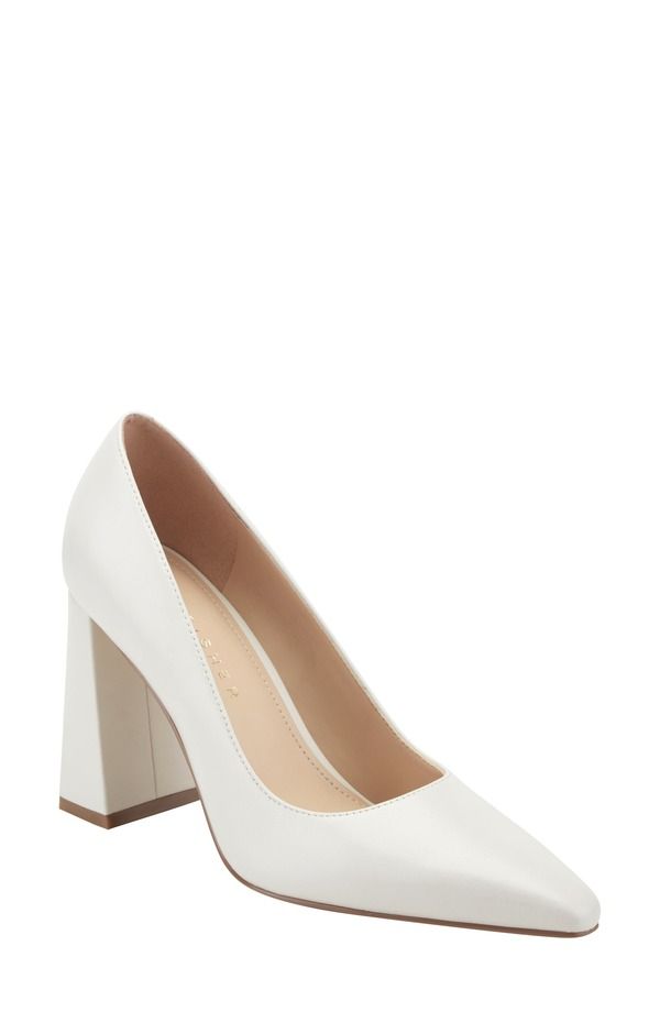マーク・フィッシャー レディース シューズ パンプス Marc Fisher LTD Minny Pointed Toe Pump Ivory アイボリー