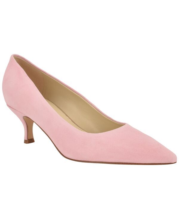 ナインウェスト レディース シューズ パンプス ヒール Nine West Womensisko Tapered Kitten Heel Pumps Kissy Pink Suede ピンク