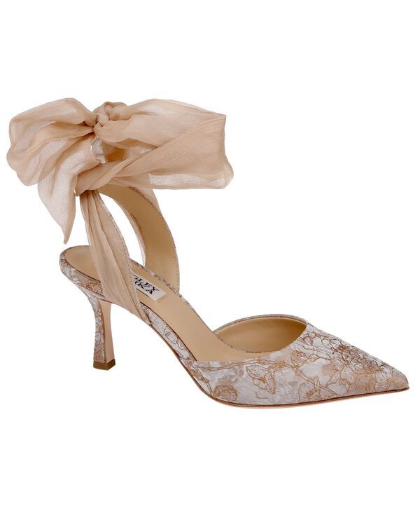 バッジェリーミシュカ レディース シューズ パンプス Badgley Mischka Womens Blaze II Pointed Toe Pumps Tan タン