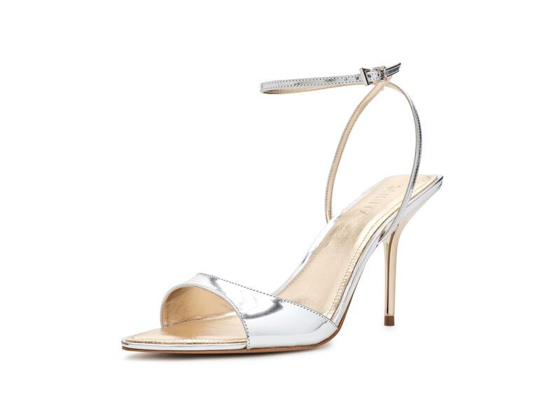 シュッツ レディース シューズ ヒール Schutz Elodie BuckleWo Silver シルバー