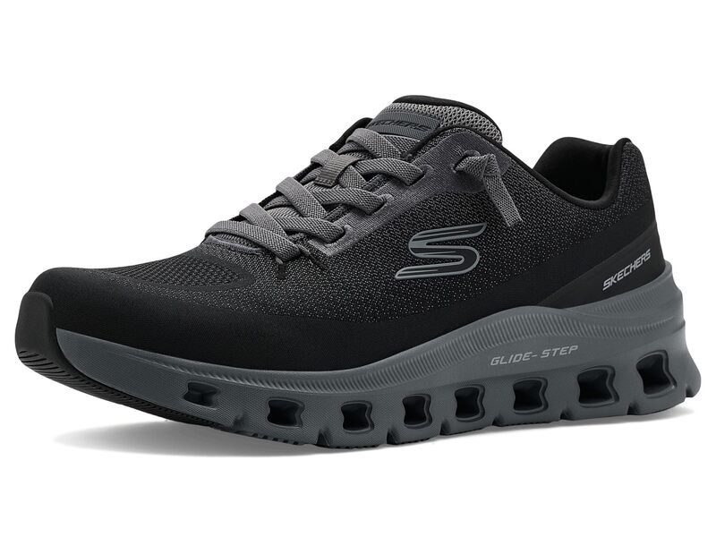 スケッチャーズ メンズ シューズ スニーカー SKECHERS GlideStepro Waverra BlackCharcoal ブラック