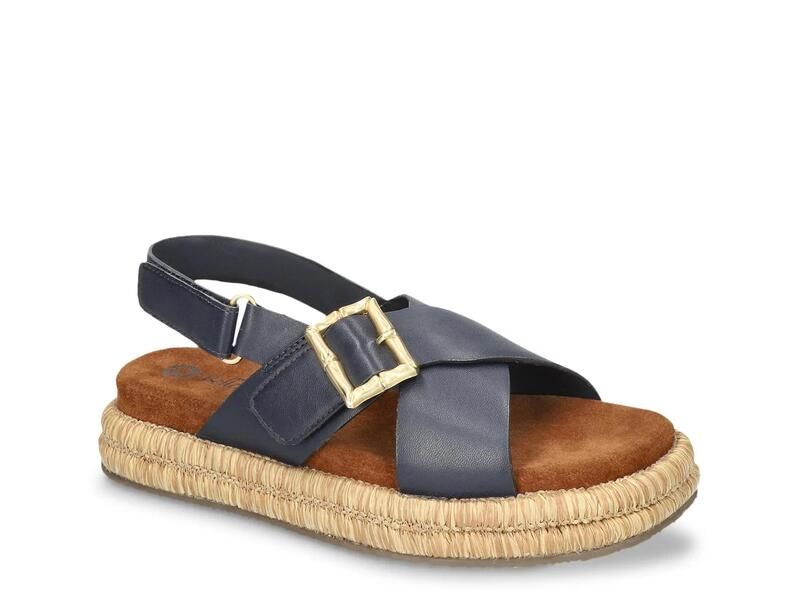 ベラヴィータ レディース シューズ サンダル プラットフォーム Bella VitaJaylin Espadrille Platform Sandal Navy ネイビー